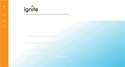 Desktop Screenshot of ignitewebsolutions.com